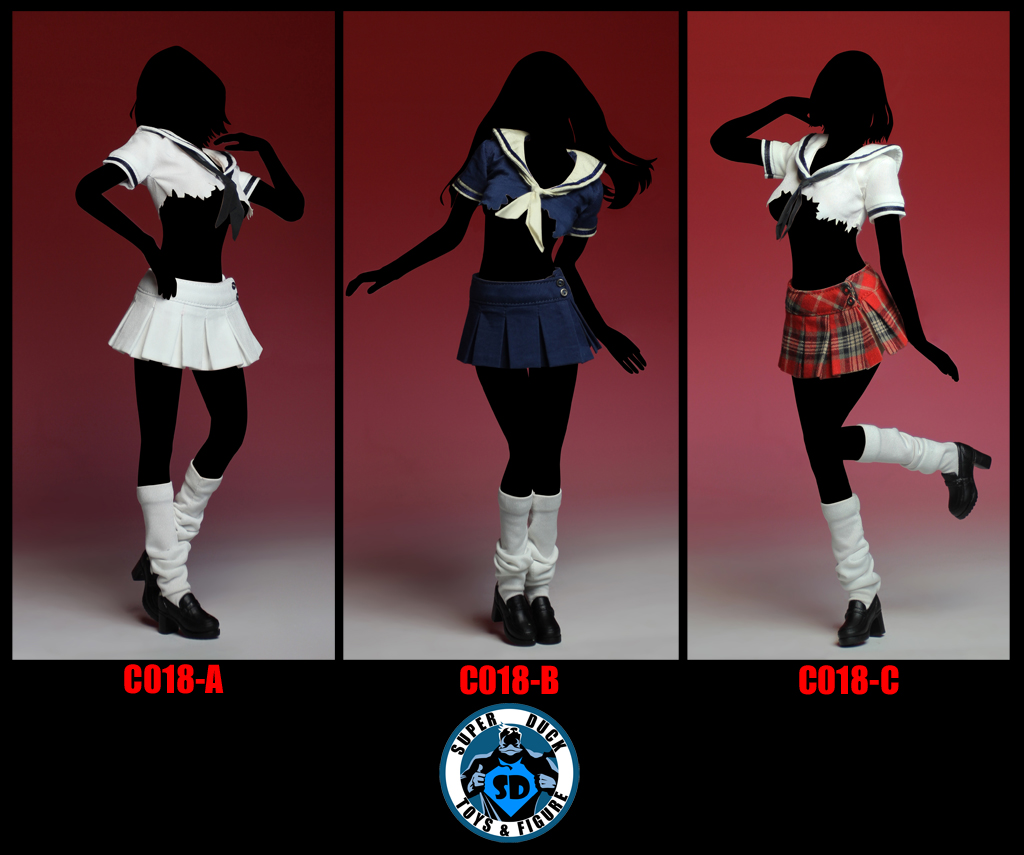 SUPER DUCK C018C Sexy Student Uniform