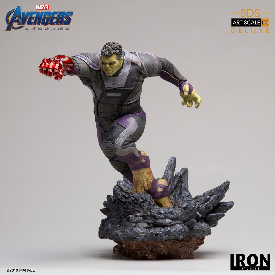 Iron Studios Deluxe BDS Art Scale 1/10 Avengers: Endgame - Hulk (แกะเช็คลงกล่องไม่โชว์)