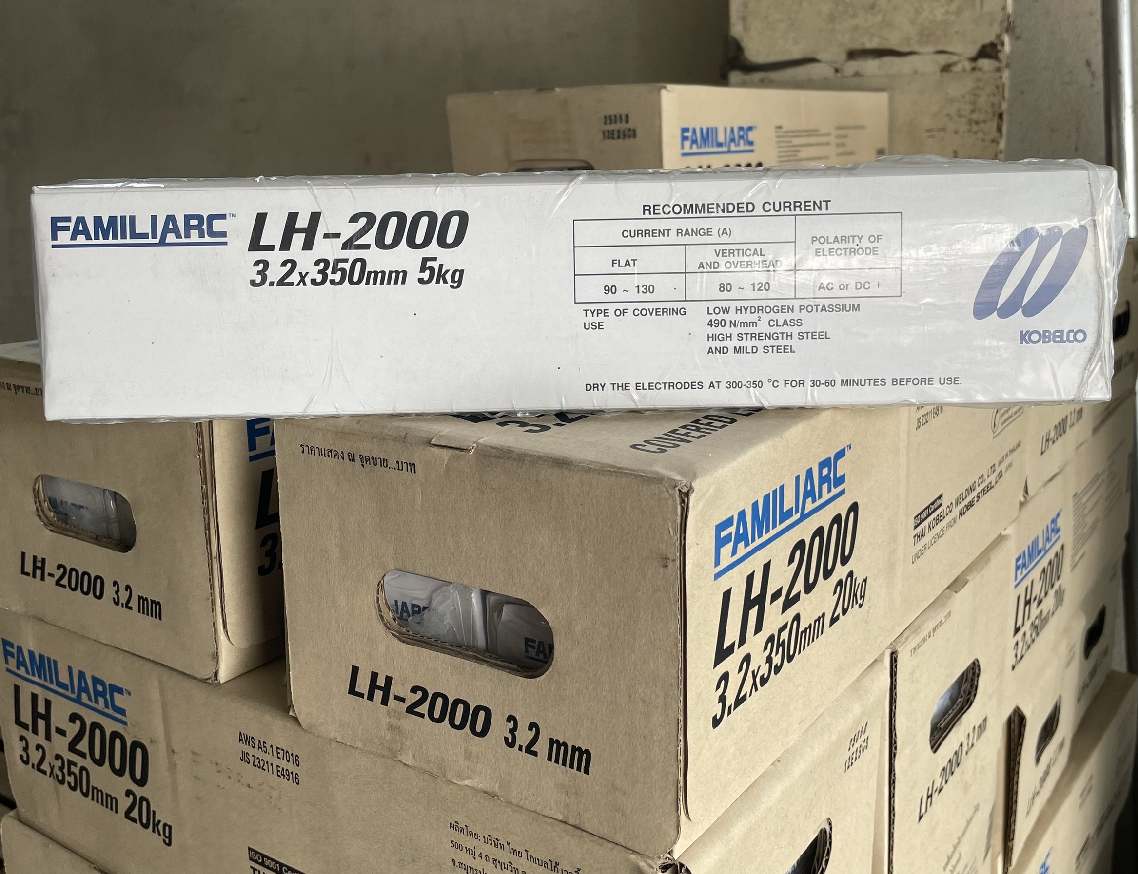 ลวดเชื่อมไฟฟ้า KOBE LH2000 (ห่อละ 5กก.)