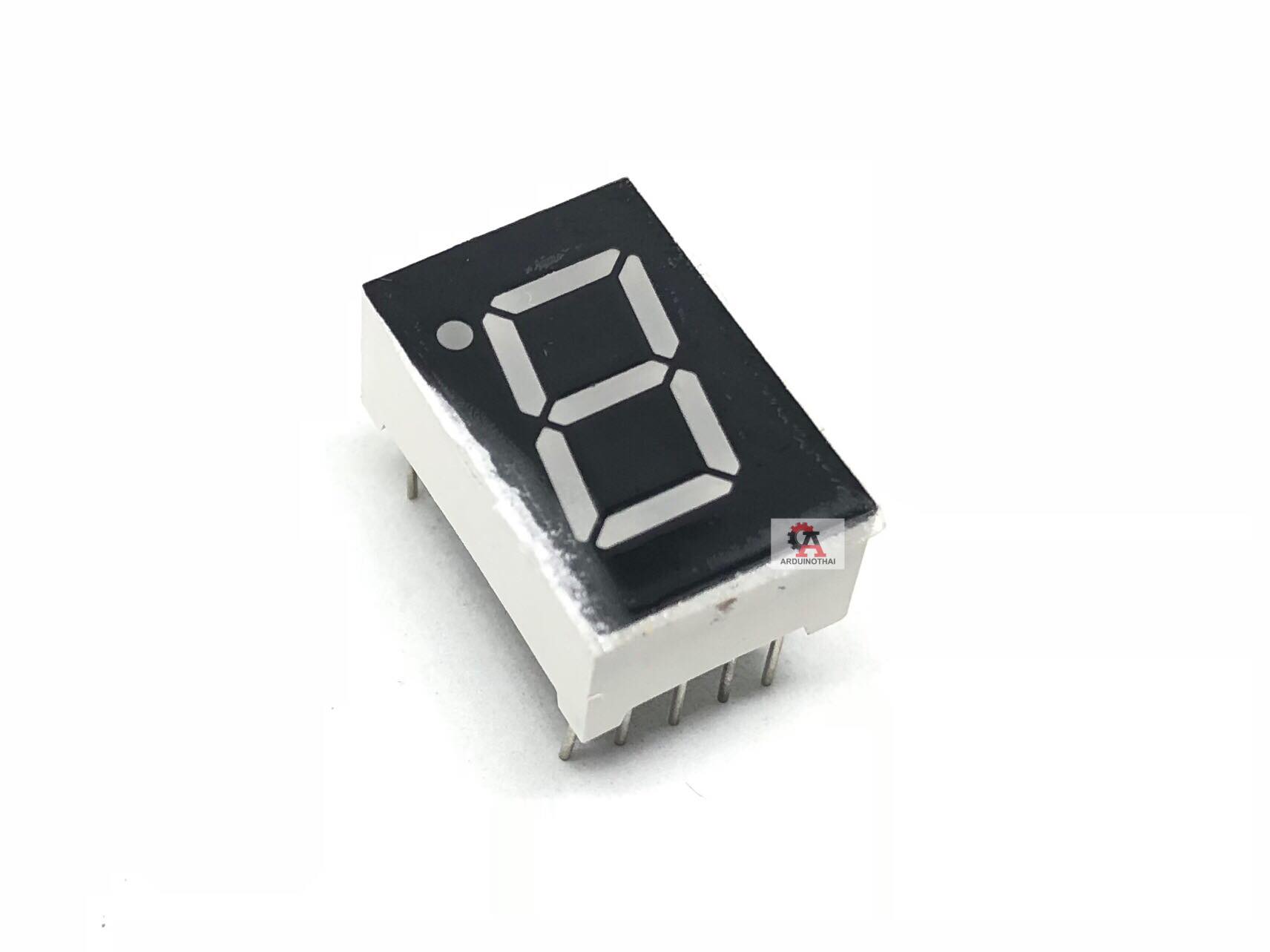 7 Segment 0.5" Display 1-Bit Common Cathode