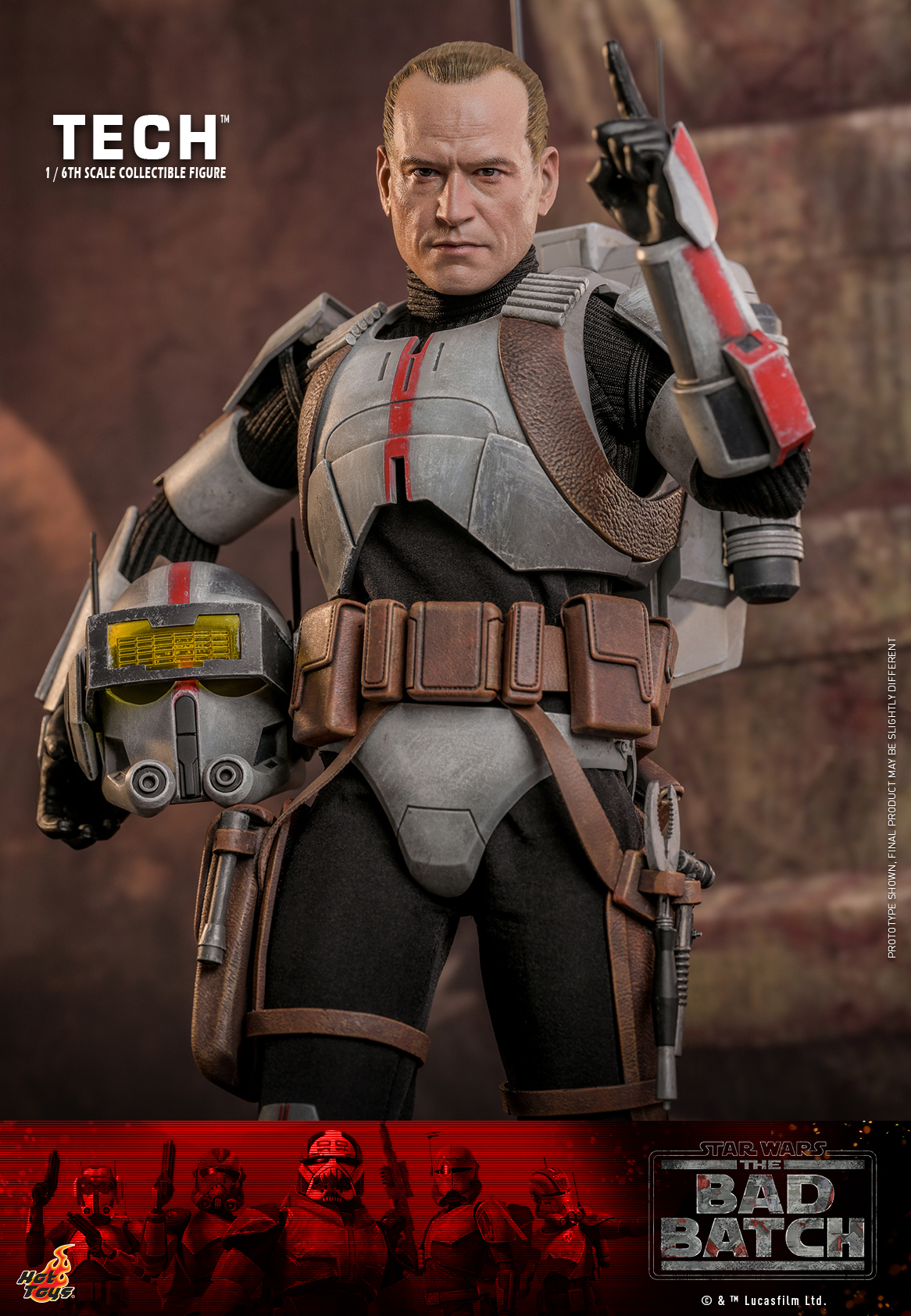 Hot Toys TMS098 1/6 Star Wars: The Bad Batch™ - Tech™