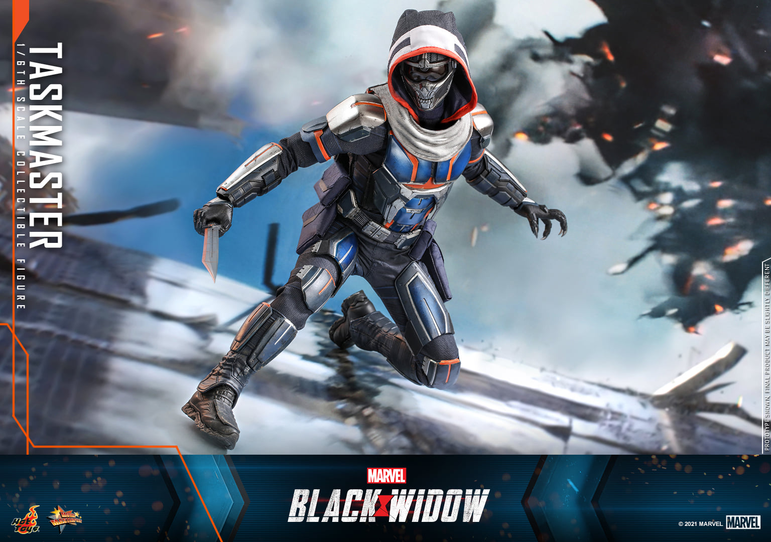 Hot Toys MMS602 1/6 Black Widow - Taskmaster