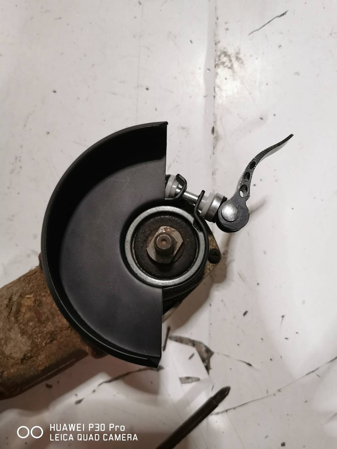 GA03 การ์ดบังใบหินเจียร 4 นิ้วแบบปลดเร็ว สำหรับหินเจียรทั่วไปในท้องตลาด