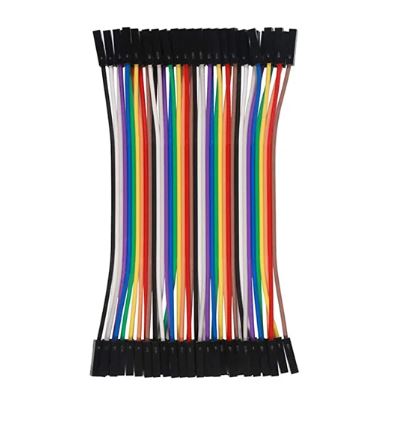 Jump Wire (Female to Female) ยาว 15 cm. จำนวน 40 เส้น