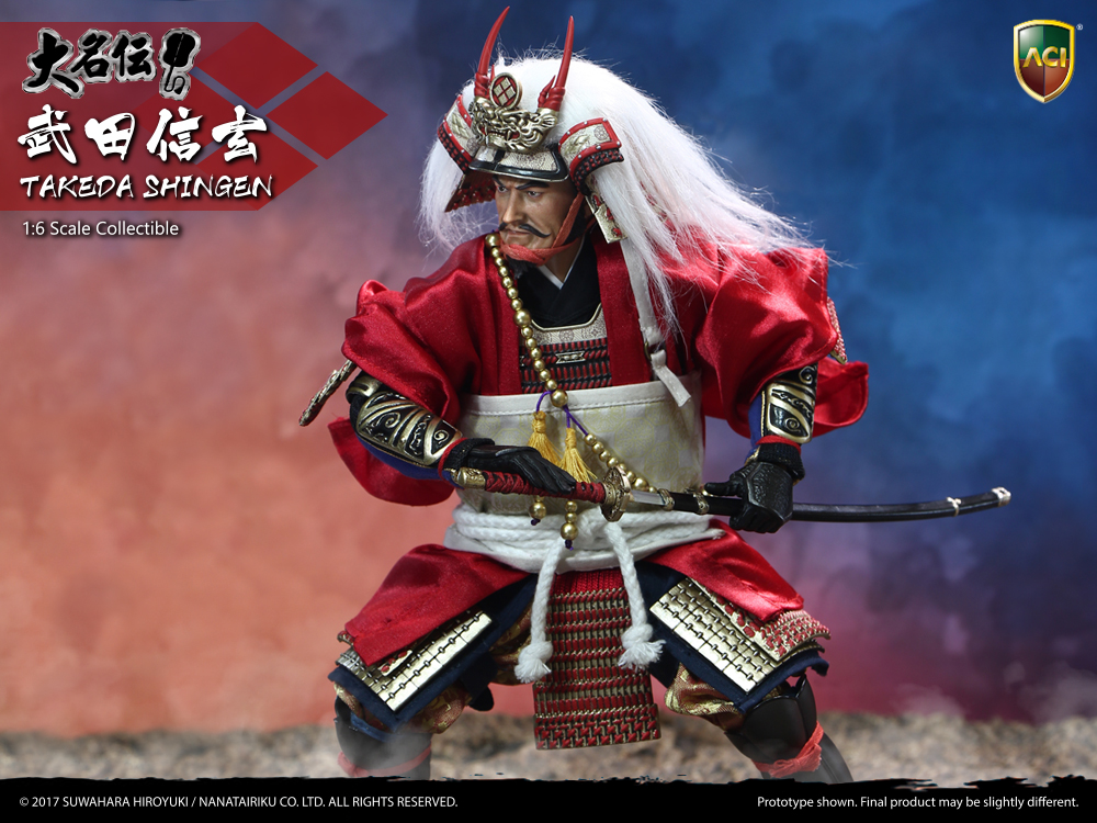 ACI Toys ACI-32SP 1/6 TAKEDA SHINGEN (Suwahara Hiroyuki's Daimyo Series)