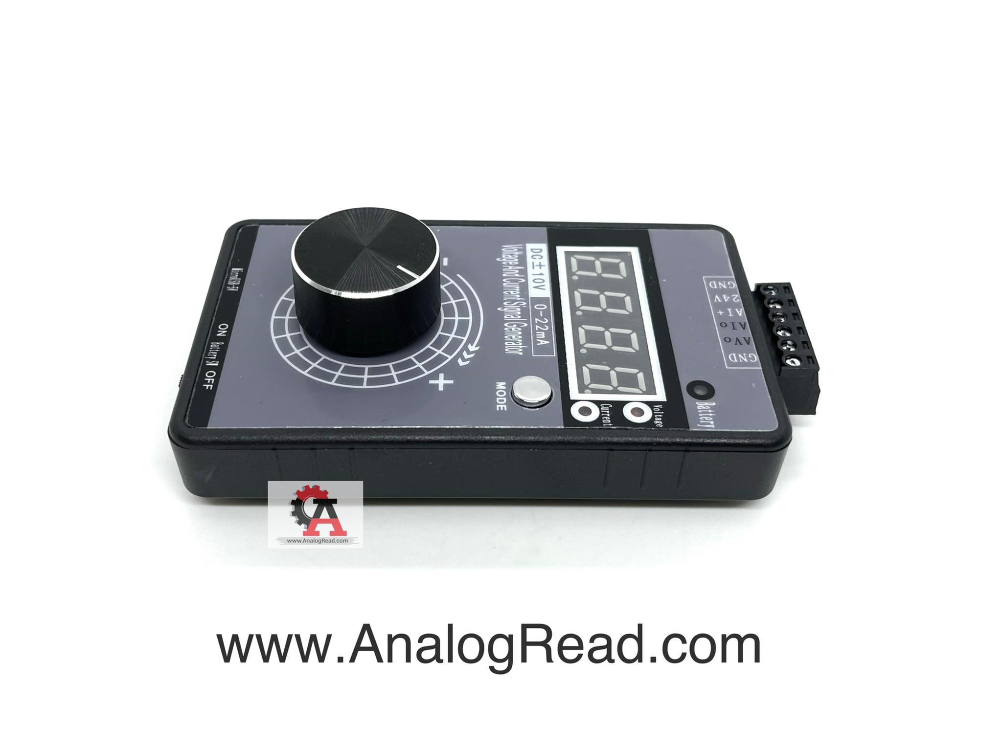 ตัวสร้างสัญญาณ 0-4-22mA และ 0-5-10v Signal Generator Adjustable Current Voltage