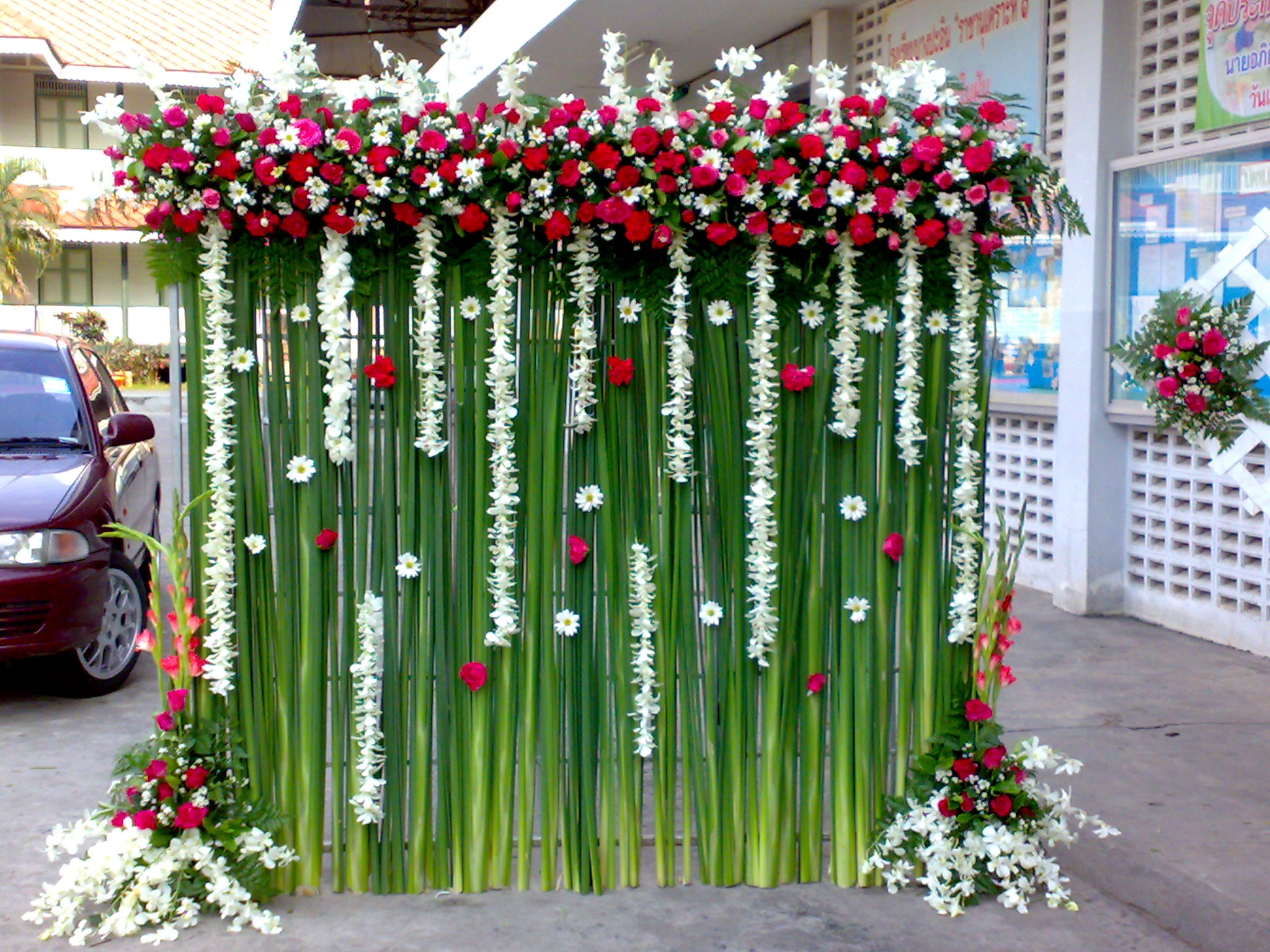 ซุ้มถ่ายรูป ธีมงาน ชมพู