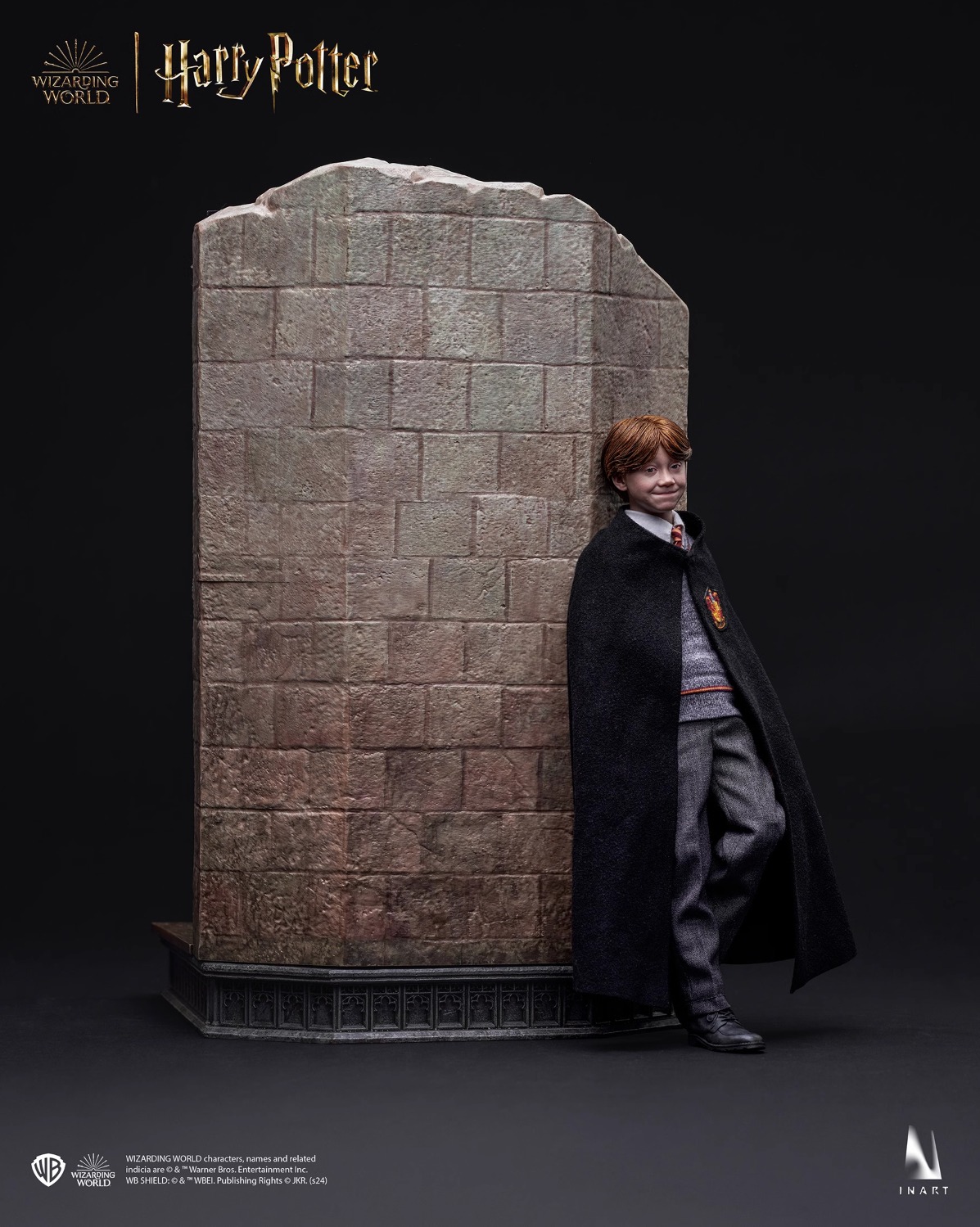 INART x Queen Studios A010D1 Harry Potter and the Philosopher's Stone - Ron Weasley (Deluxe Version) [Hair Transplant Headsculpt]