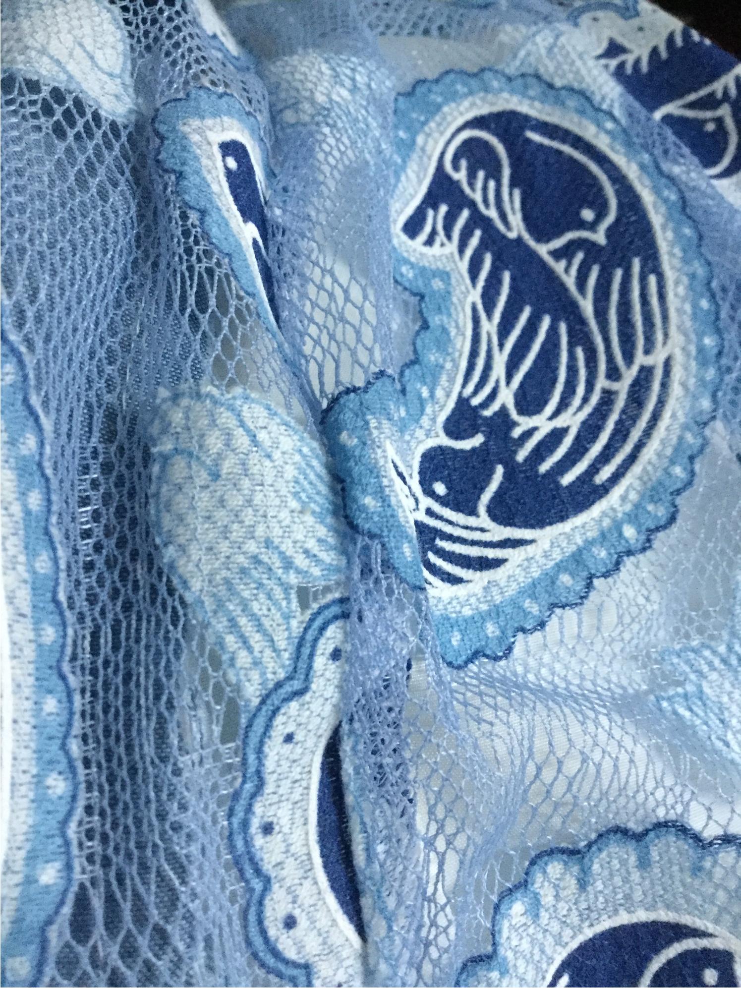 Blazer เสื้อสูท เสื้อคลุมสียีนส์ฉลุลายสไตล์Kloset