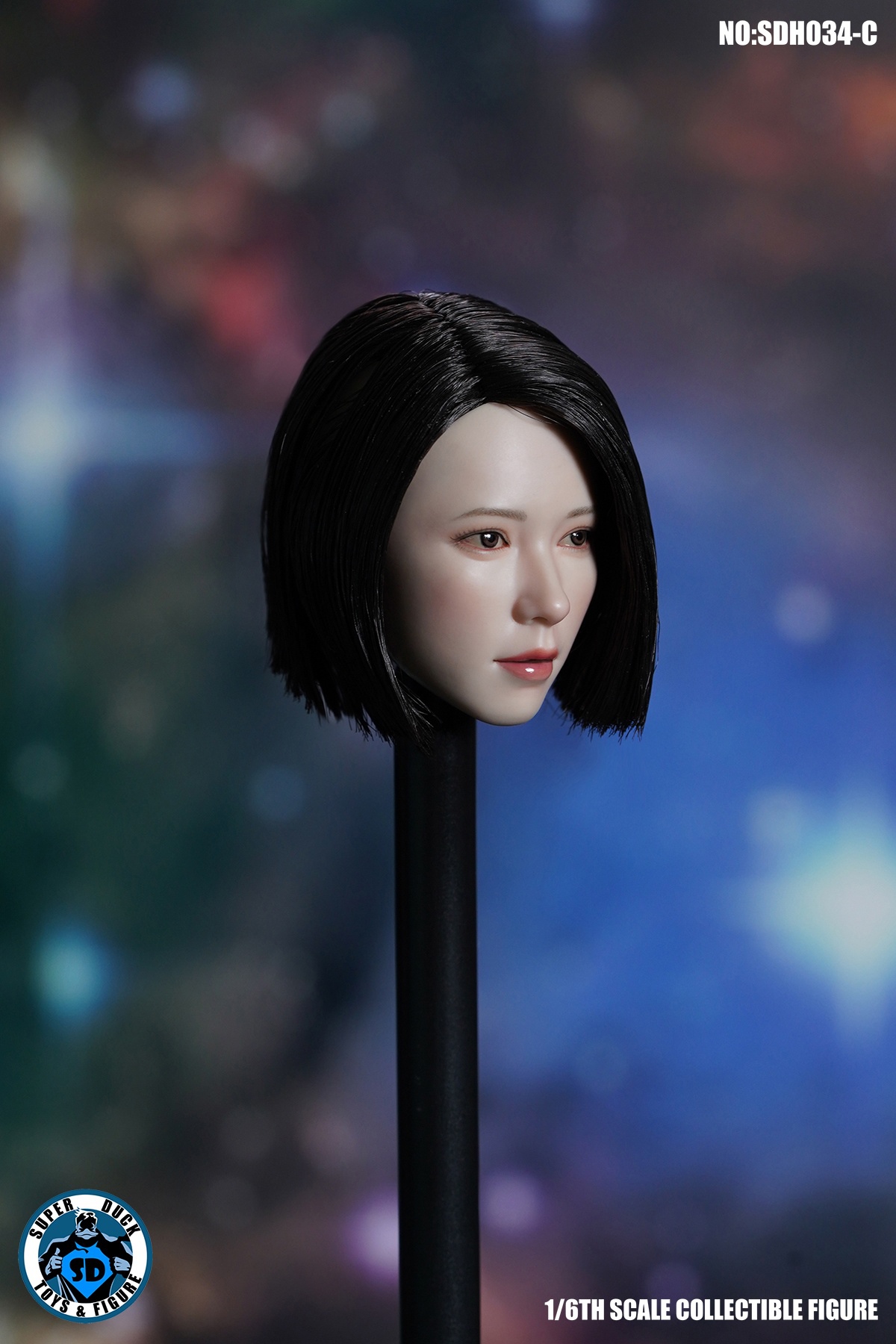SUPER DUCK SDH034-B 1/6 Female Headsculpt
