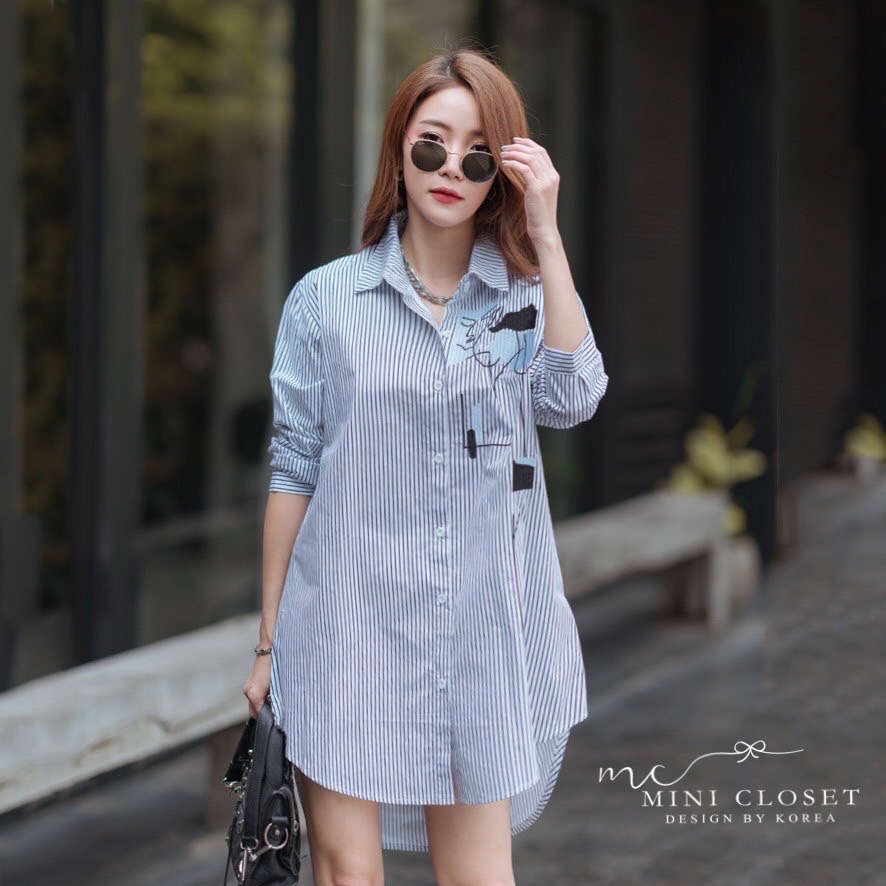 เดรสเชิ้ต เดรสทรงเชิ้ต