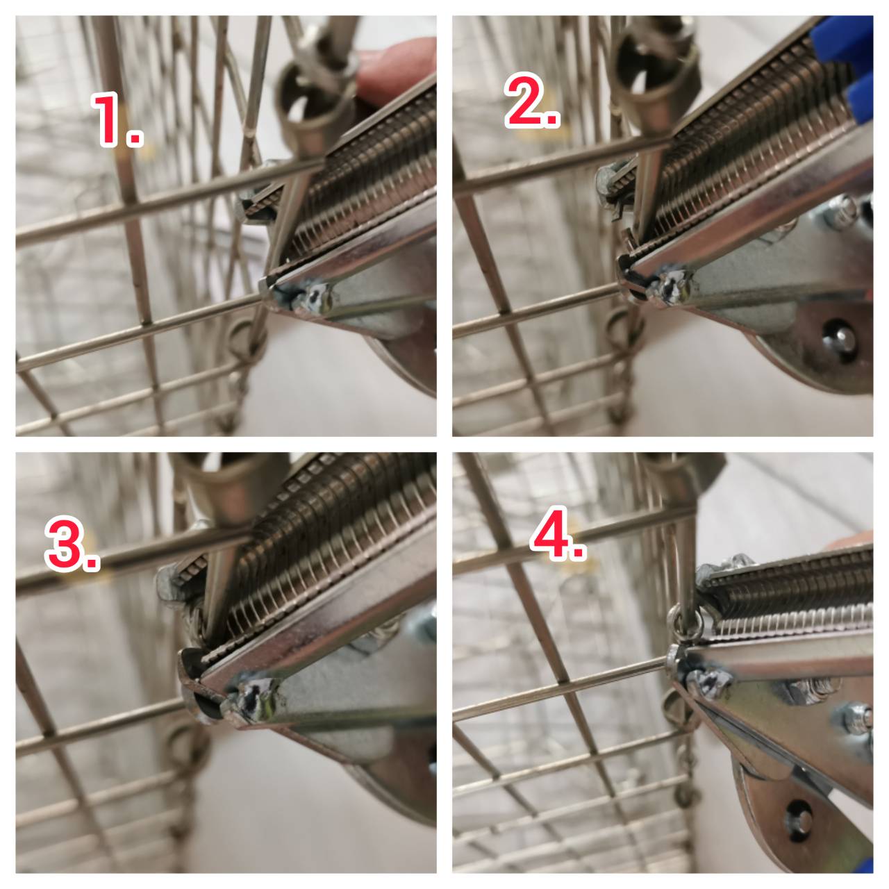 PL10 คีมมัดลวด พร้อมลวด 600 ตัว สำหรับมัดทำ กรงไก กรงนก กรงกระต่าย สุนัชขนาดเล็ก