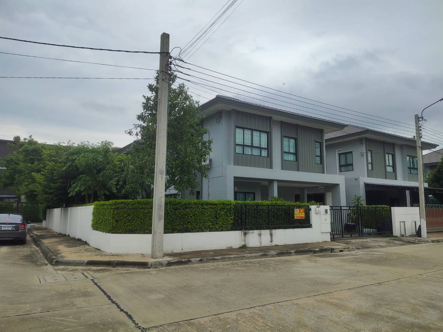 บ้านเดี่ยว 2 ชั้น สัมมากร ชัยพฤกษ์-วงแหวน 2 ลำโพ ถ.345 ถ.ชัยพฤกษ์ บางบัวทอง นนทบุรี บ้านหลังมุม ต้นโครงการ ใกล้คลับเฮ้าส์