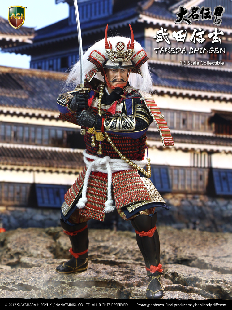 ACI Toys ACI-32SP 1/6 TAKEDA SHINGEN (Suwahara Hiroyuki's Daimyo Series)