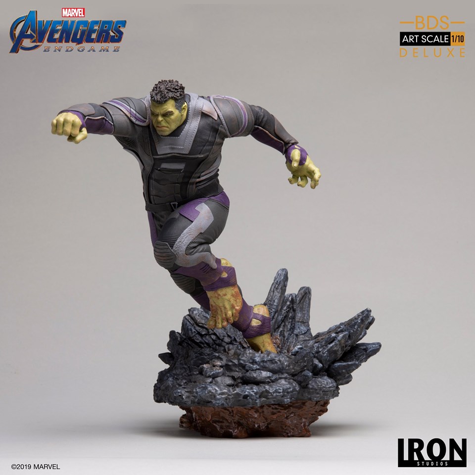 Iron Studios Deluxe BDS Art Scale 1/10 Avengers: Endgame - Hulk (แกะเช็คลงกล่องไม่โชว์)