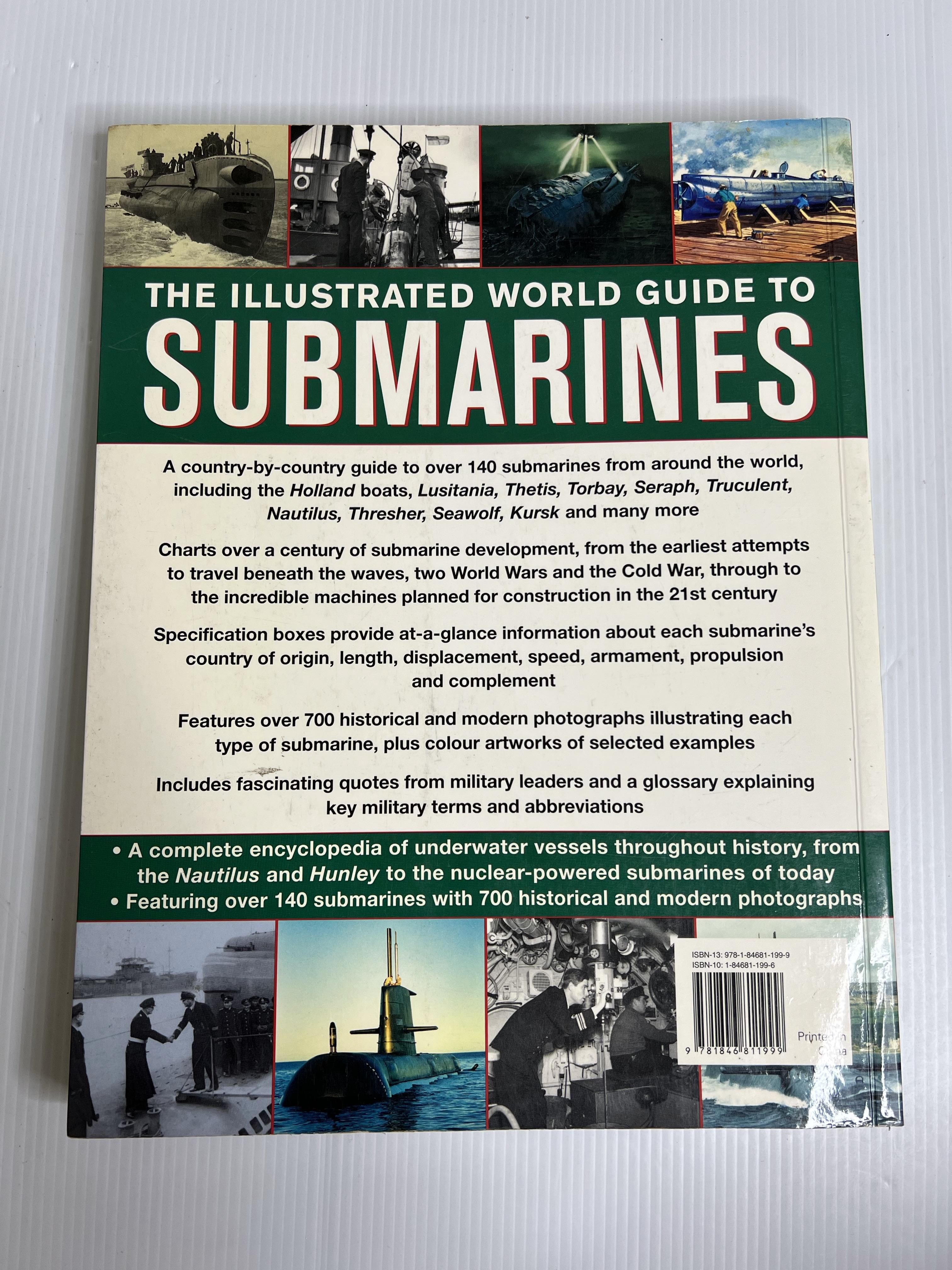 The Illustrated World Guide To Submarines John Parker April 16, 2013 90-99% Softcover