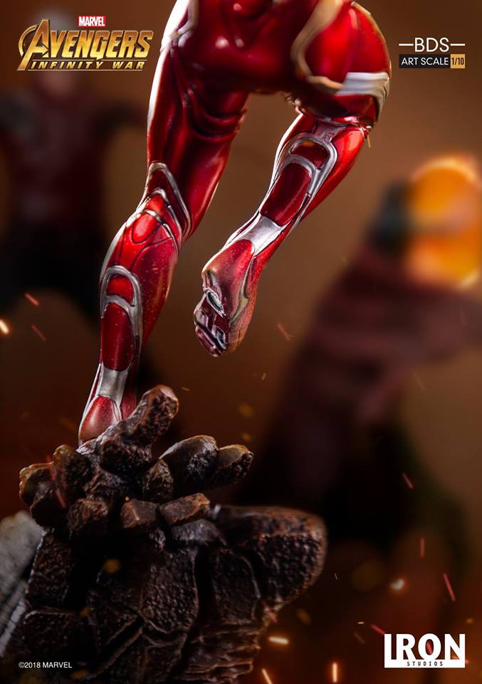 Iron Studios BDS Art Scale 1/10 Avengers: Infinity War - Iron Man MK.50
