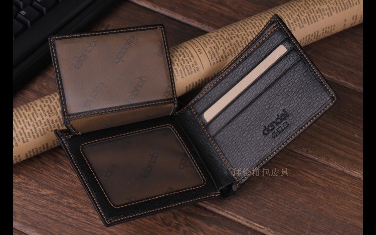 พร้อมส่งกระเป๋าสตางค์ผู้ชาย นักธุรกิจ แฟชั่นเกาหลี ยี่ห้อ dandeli