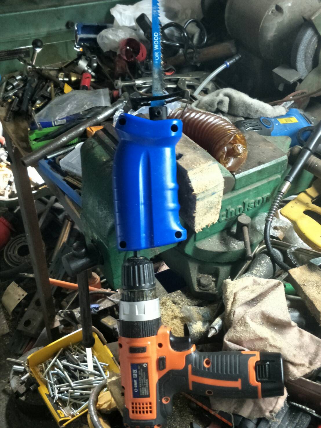 G16 ชุดแปลงสว่านเป็นเลื่อยชัก งานไม้ งานโลหะ !! แค่มีสว่านก็เป็นเลื่อยได้