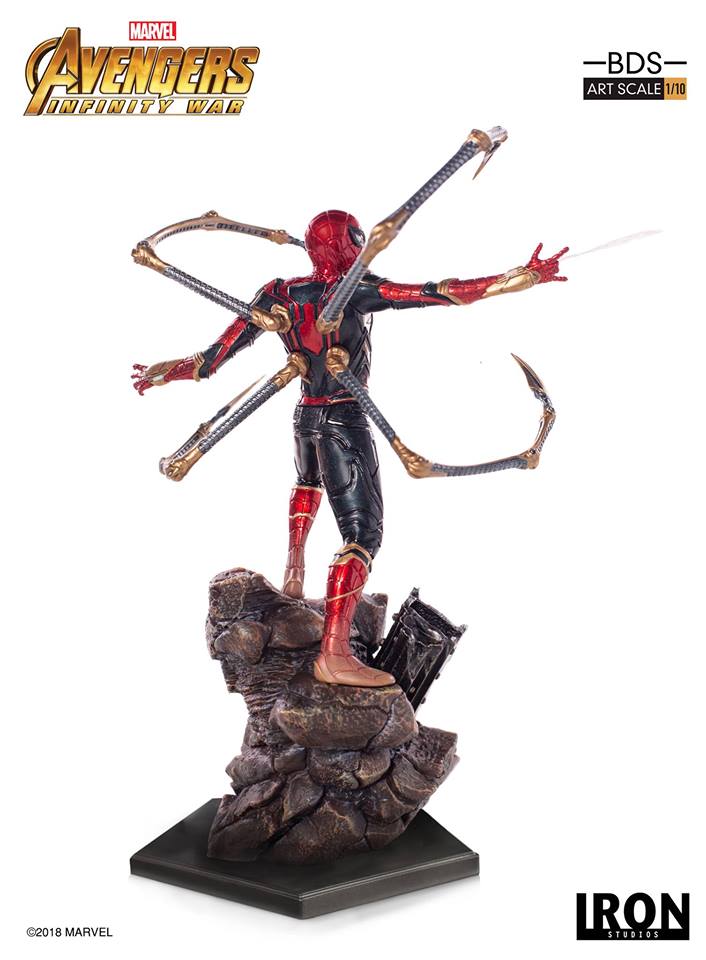 Iron Studios BDS Art Scale 1/10 Avengers: Infinity War - Iron Spider-Man