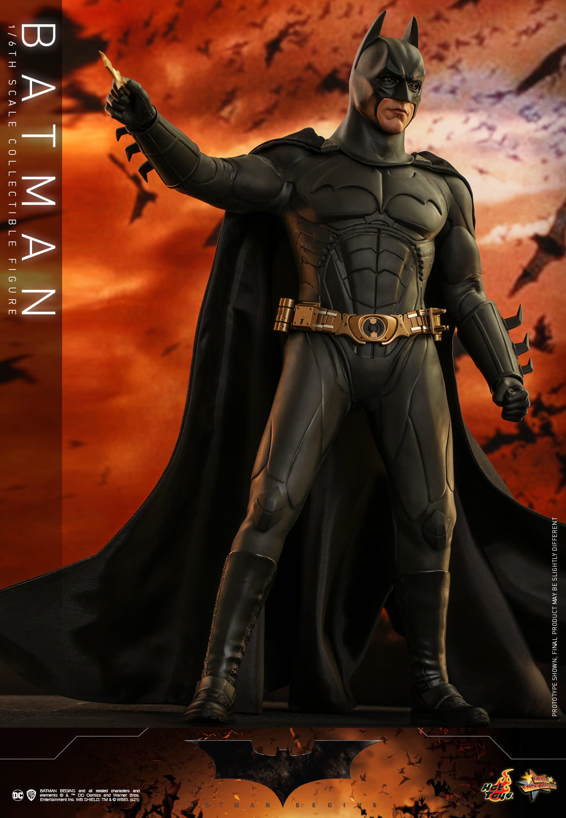 Hot Toys MMS595 1/6 Batman Begins - Batman