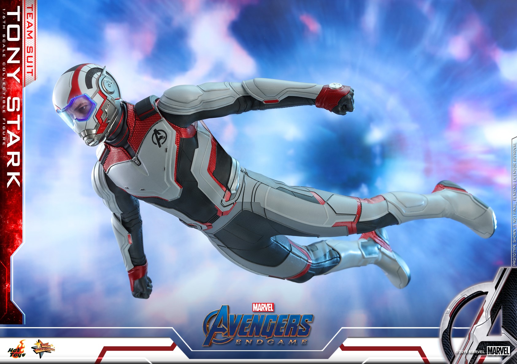 Hot Toys MMS537 Avengers: Endgame - Tony Stark (Team Suit)
