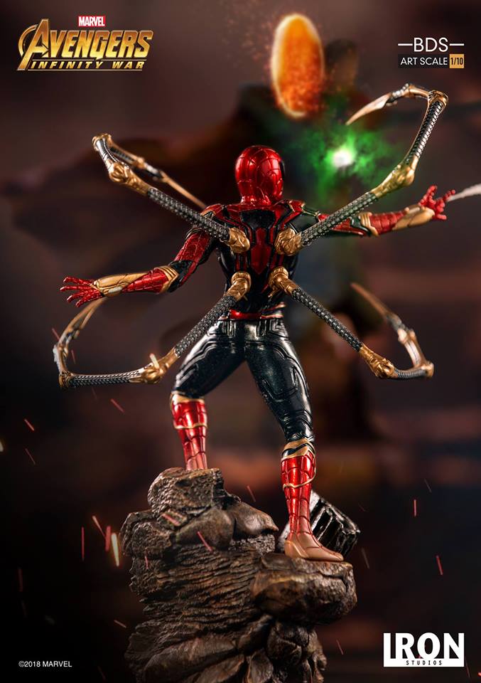 Iron Studios BDS Art Scale 1/10 Avengers: Infinity War - Iron Spider-Man