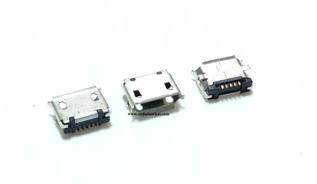 Micro USB Female socket 5p