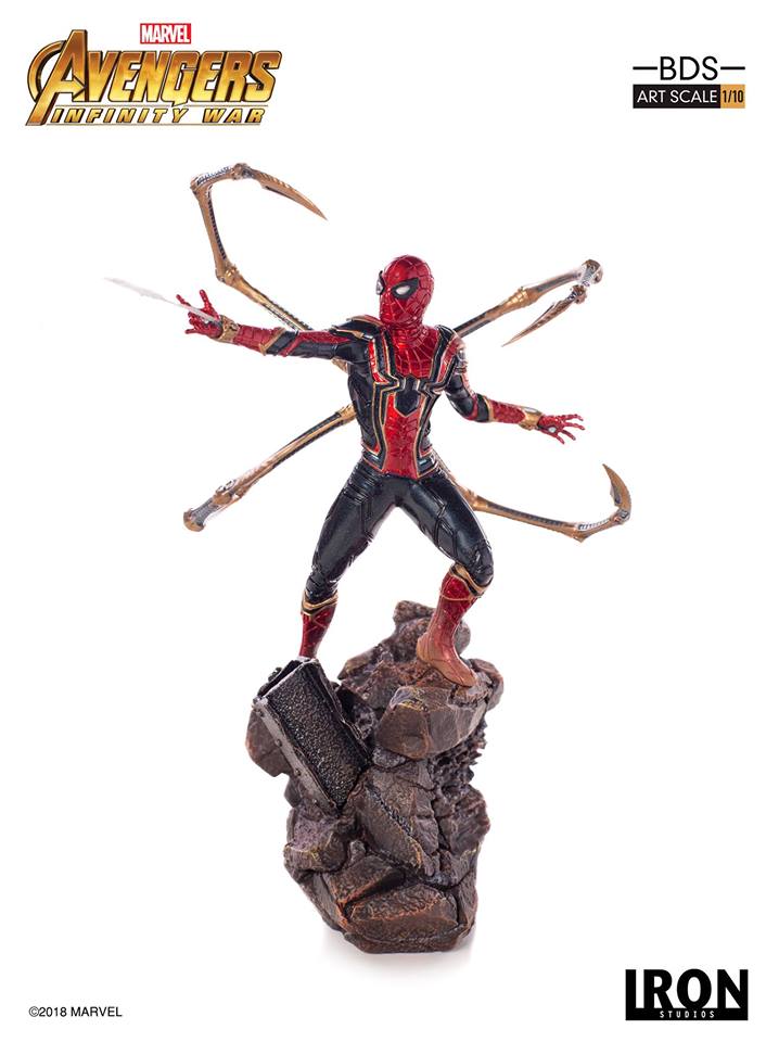 Iron Studios BDS Art Scale 1/10 Avengers: Infinity War - Iron Spider-Man