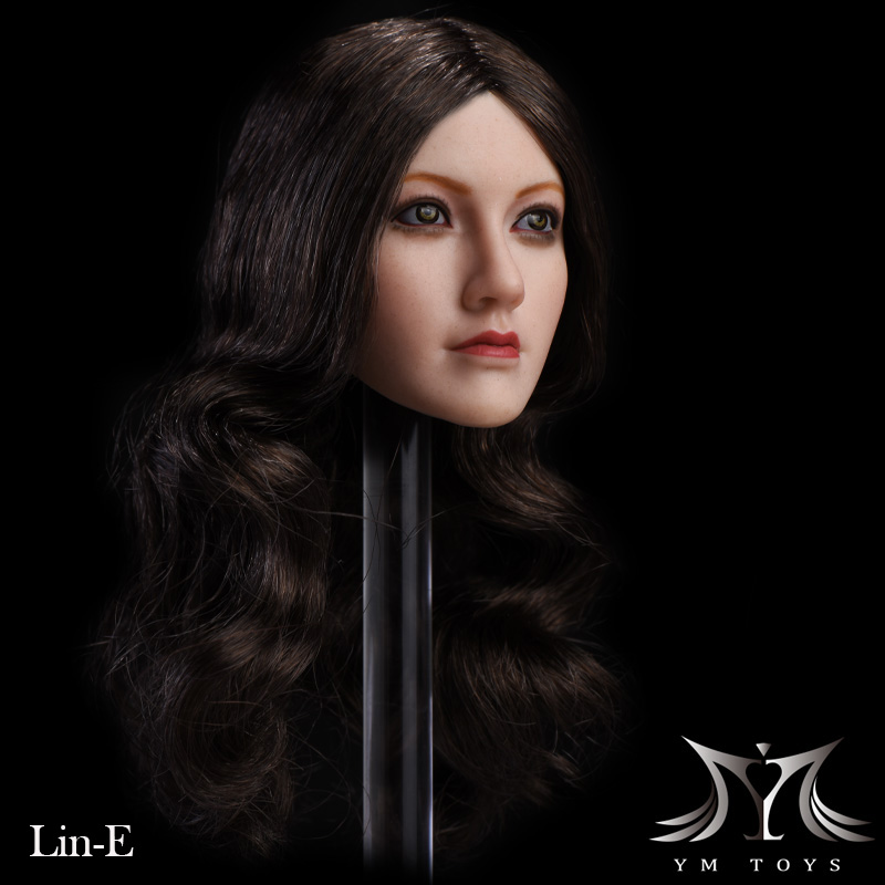 YMTOYS 1/6 Lin-B, Lin-D, Lin-E Lin Headsculpt