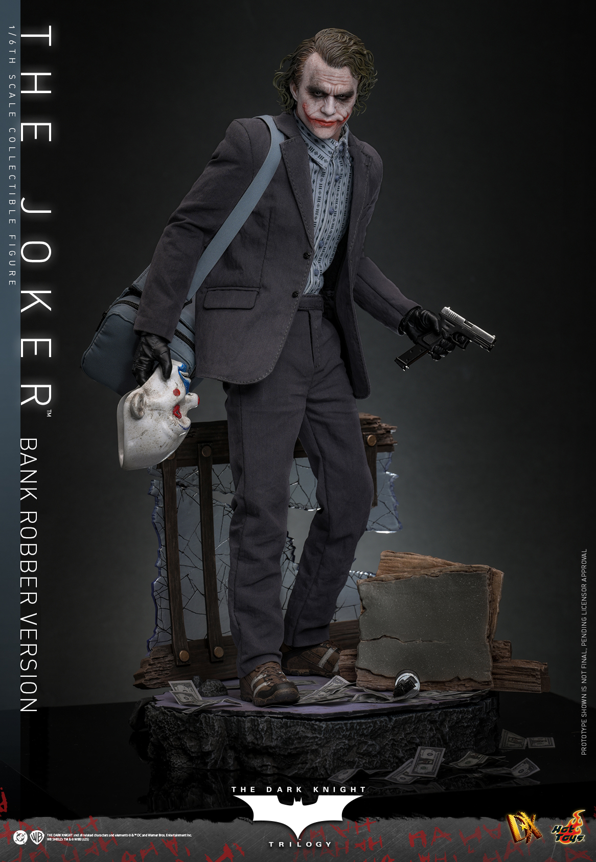 Hot Toys DX50 The Dark Knight Trilogy - The Joker (Bank Robber Version)