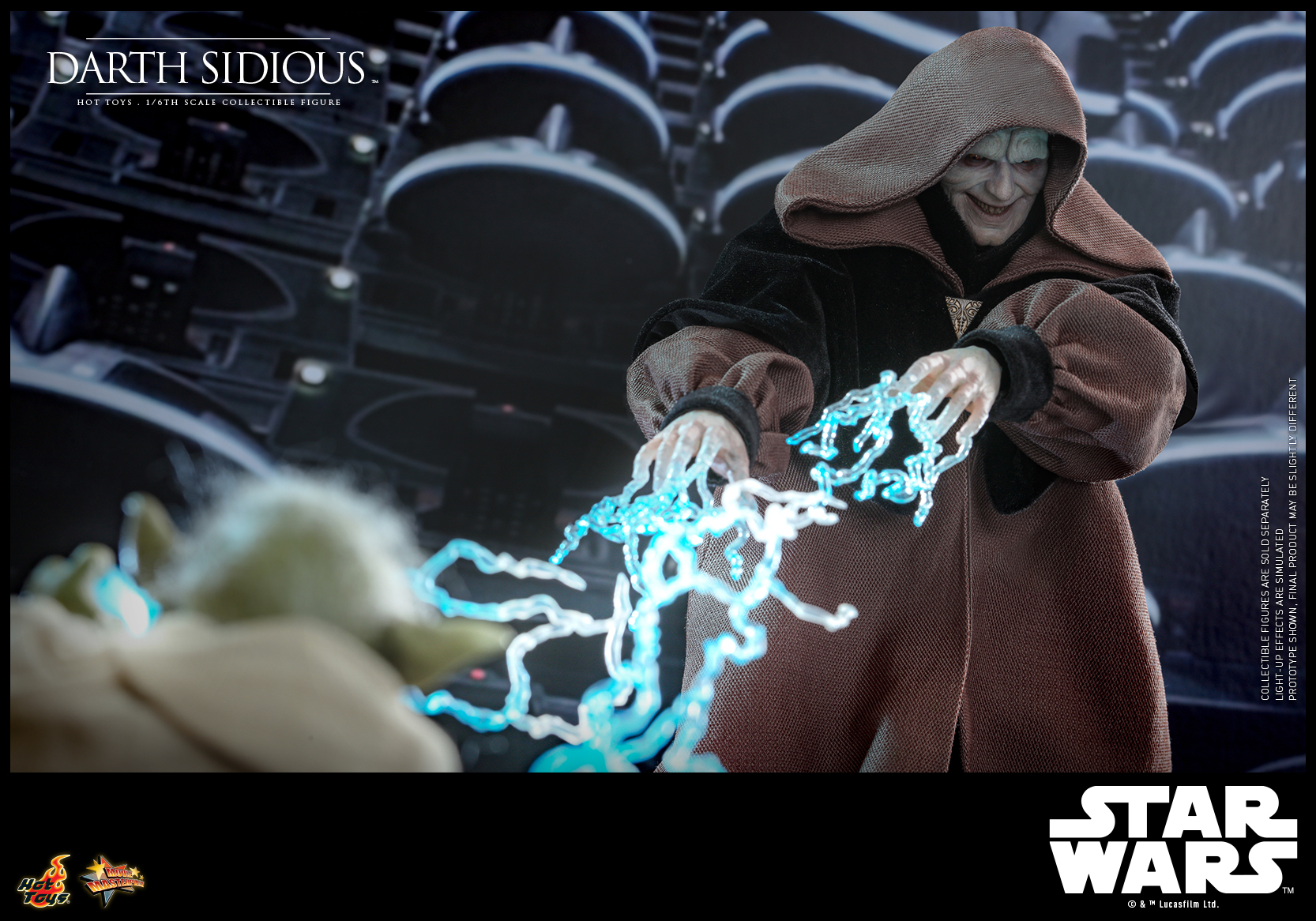Hot Toys MMS745 Star Wars: Revenge of the Sith - Darth Sidious