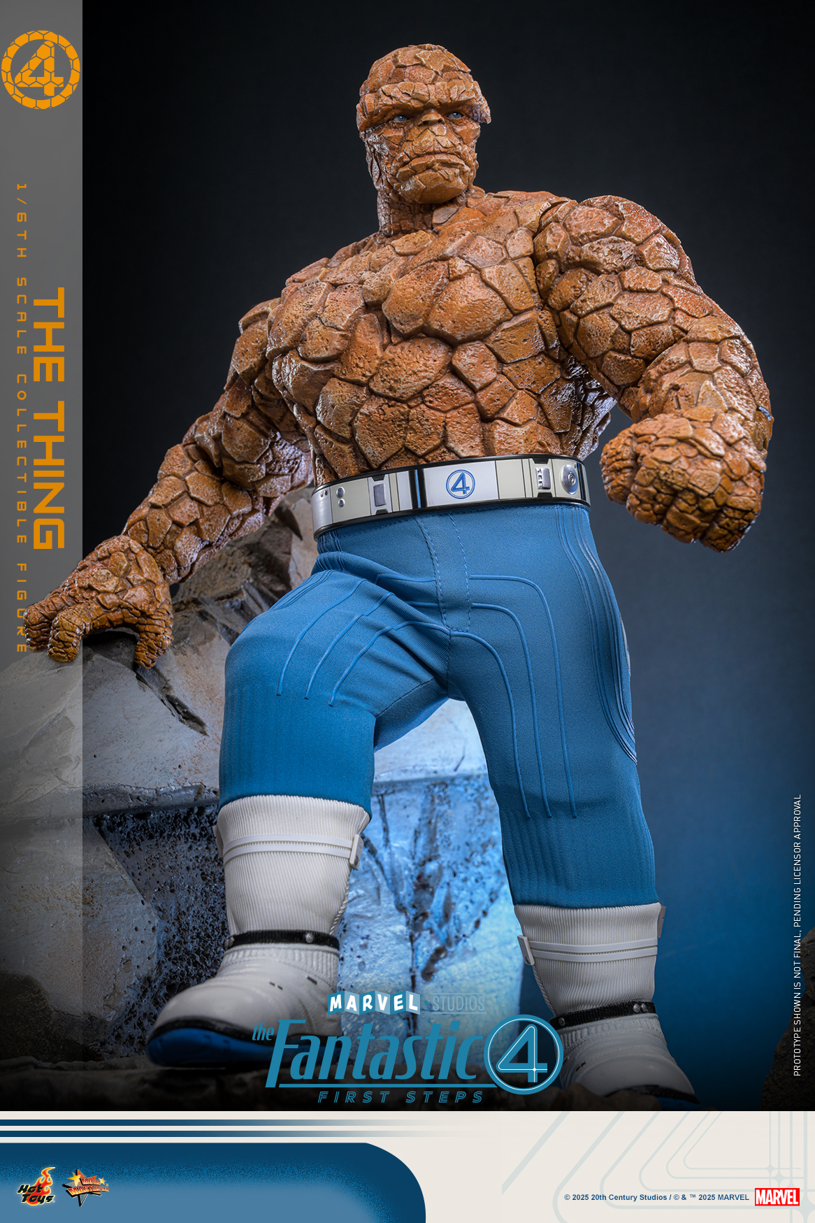 Hot Toys MMS813 The Fantastic Four: First Steps - The Thing