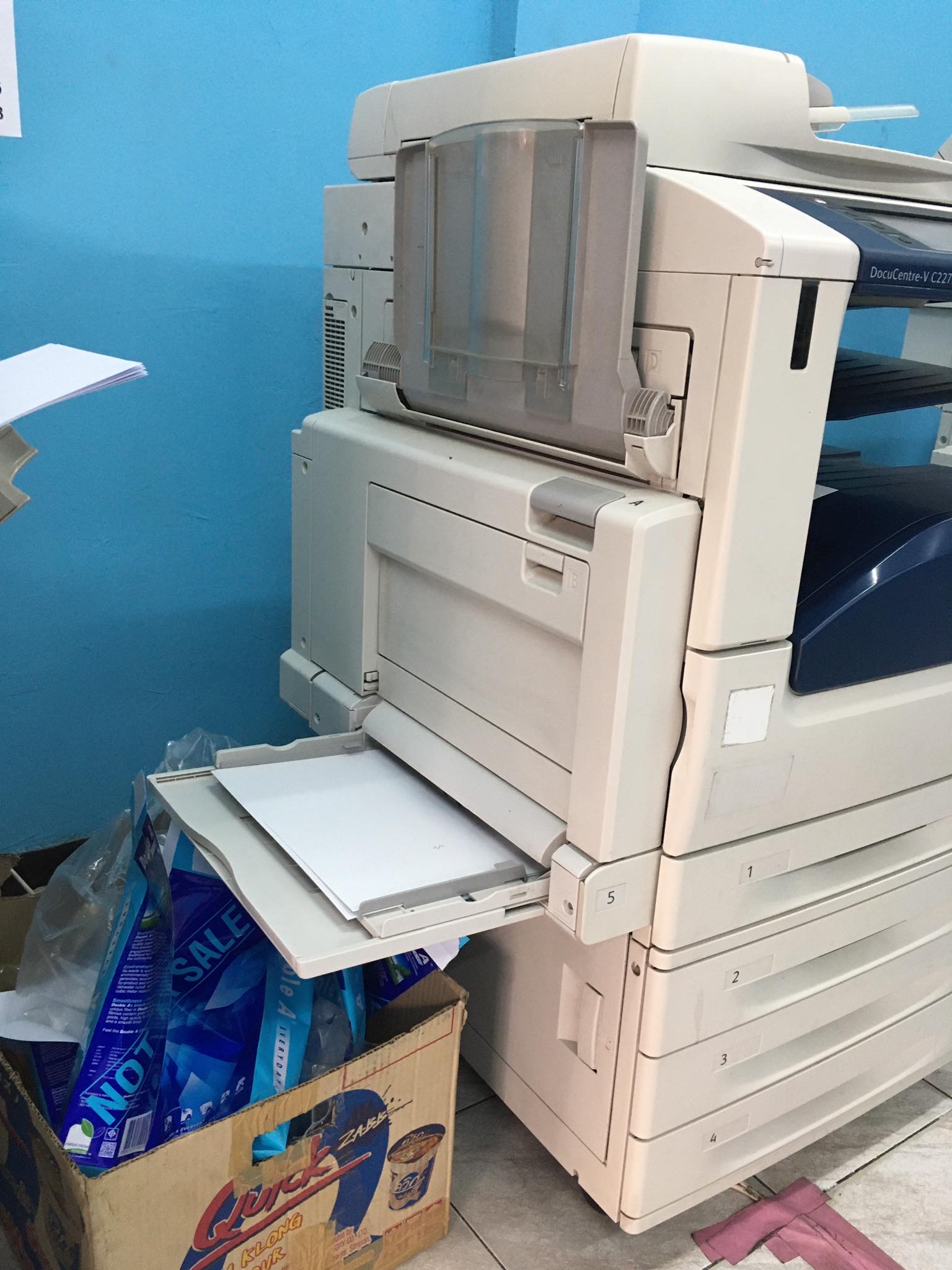 เช่าเครื่องถ่ายเอกสารสี รุ่น Fuji xerox DocuCentre-V C3373
