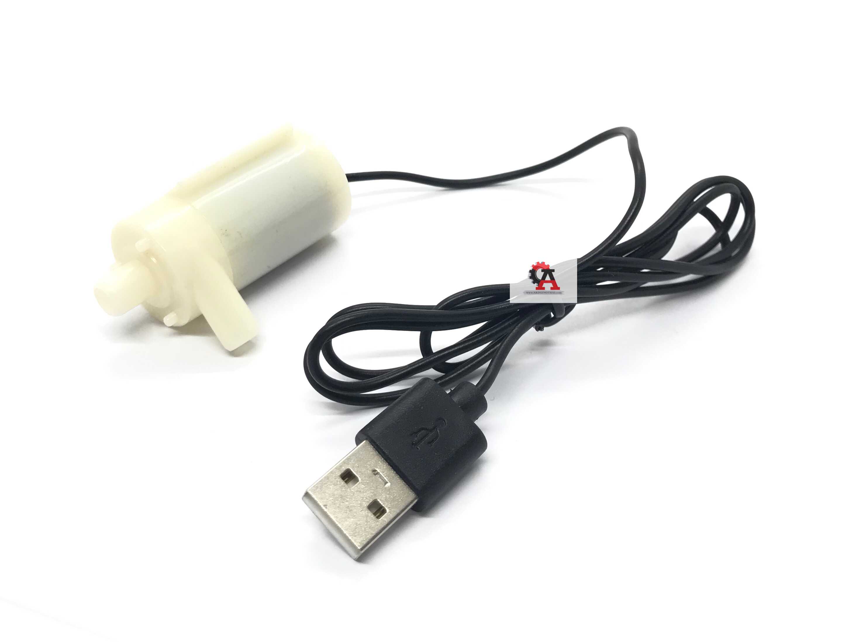 Pump usb สีขาว สำหรับบอร์ด KidBright (C)