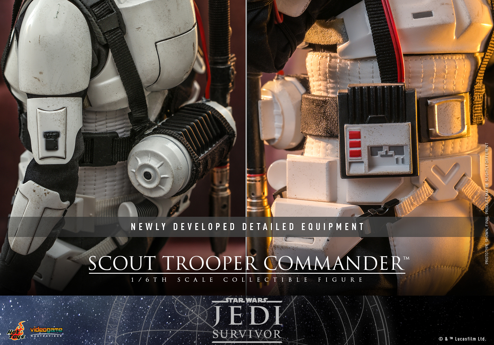 Hot Toys VGM53 1/6 Star Wars Jedi Survivor™ - Scout Trooper Commander™