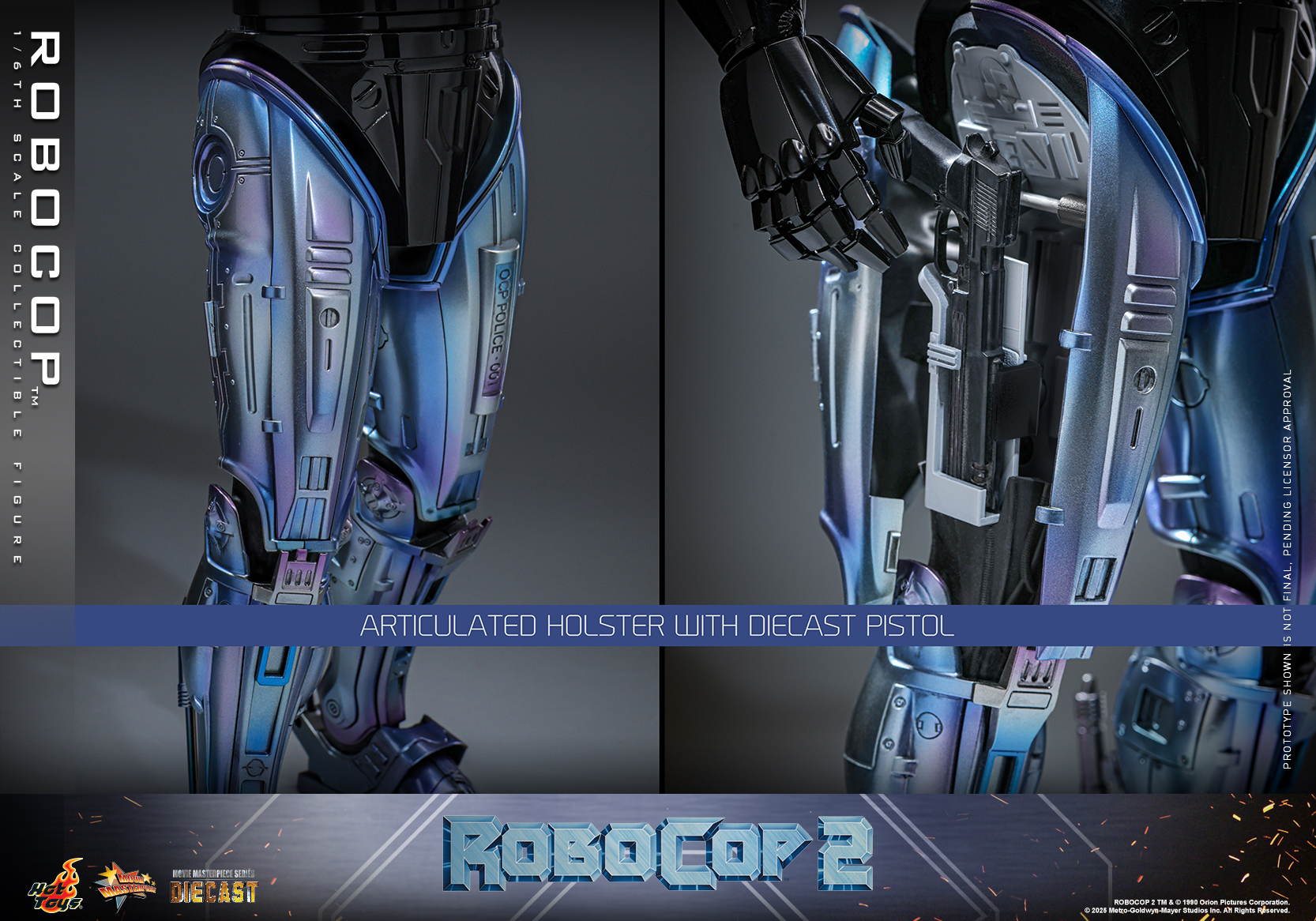 Hot Toys MMS827D74 RoboCop 2 - RoboCop
