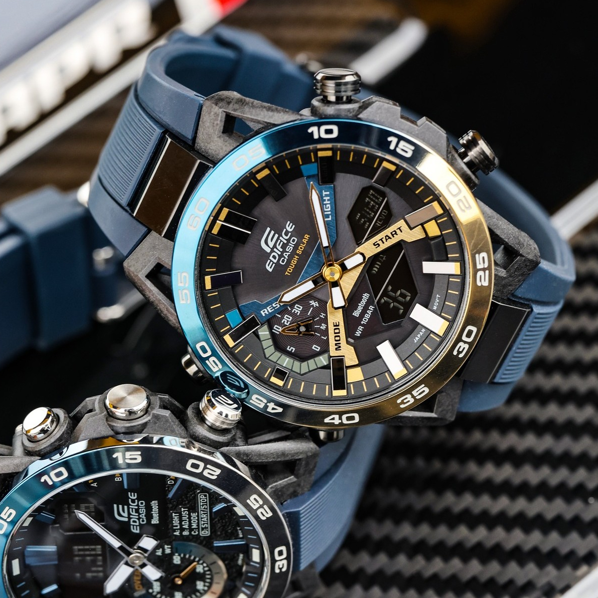 นาฬิกาข้อมือ CASIO EDIFICE EDIFICE SOSPENSIONE ECB-2000NP-1A, ECB-2000NP-1ADR, ECB-2000NP-1, ECB-2000NP