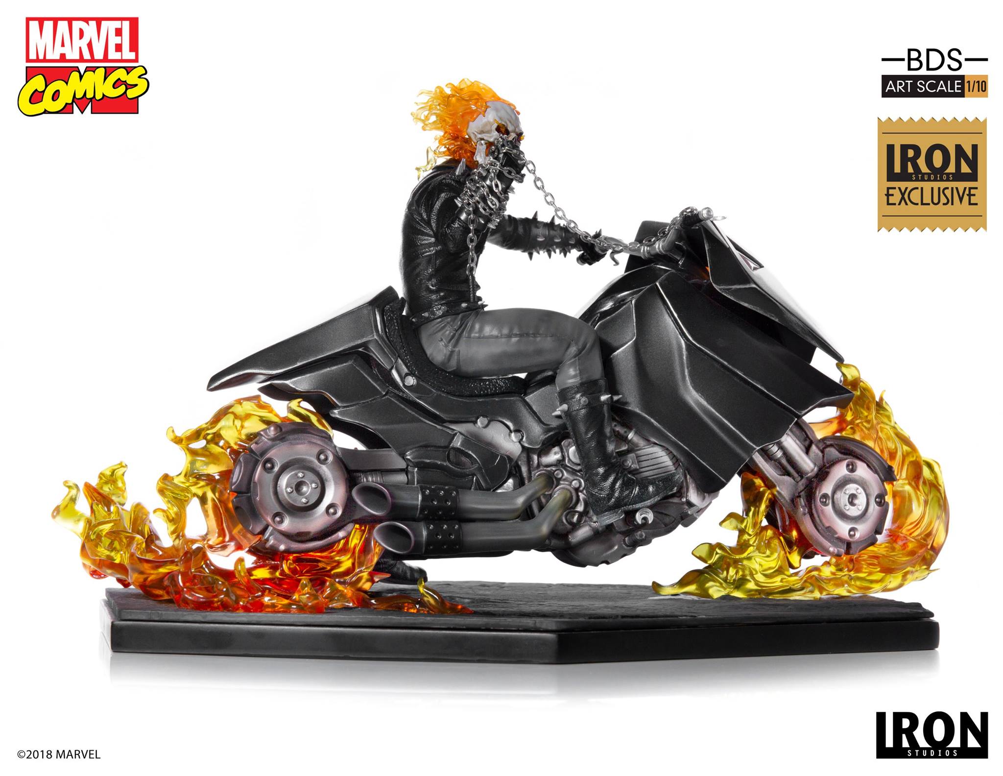 Iron Studios BDS Art Scale 1/10 Marvel Comics Series 5 - Ghost Rider (EX)
