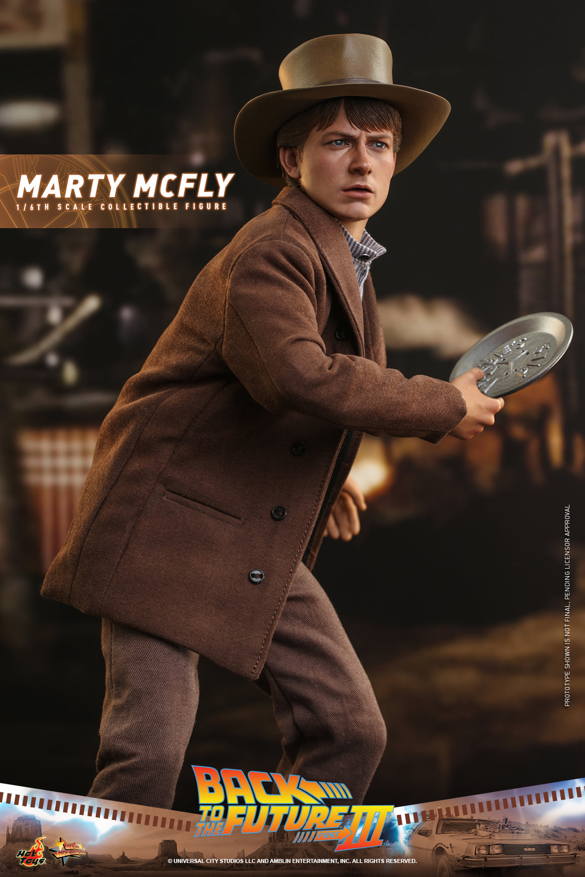Hot Toys MMS616 1/6 Back to the Future Part III - Marty McFly