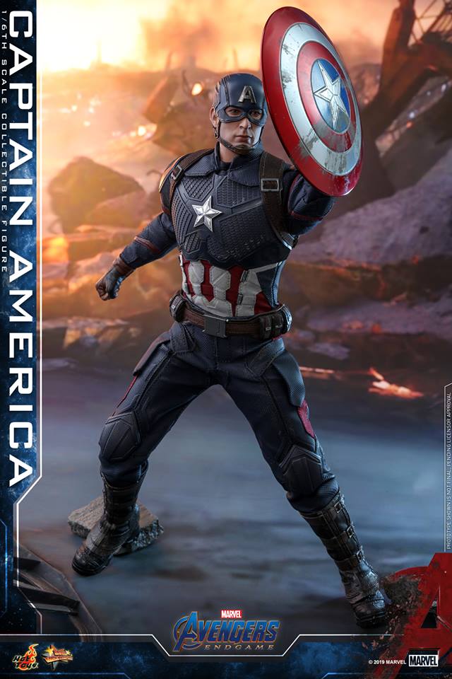 Hot Toys MMS536 Avengers: Endgame - Captain America
