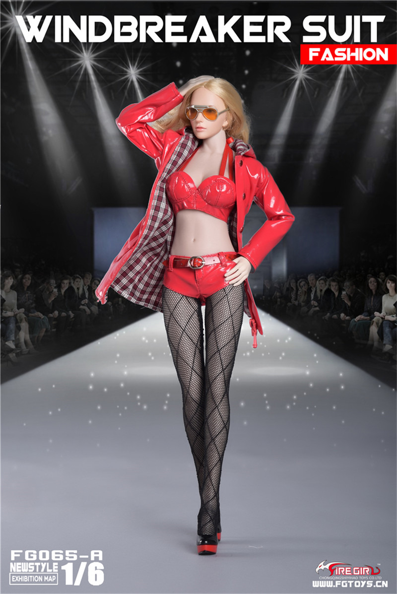 Fire Girl Toys FG065 1/6 Fashion Windbreaker Suit