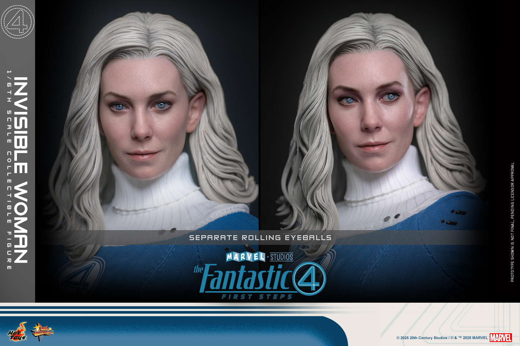 Hot Toys MMS823 The Fantastic Four: First Steps - Invisible Woman