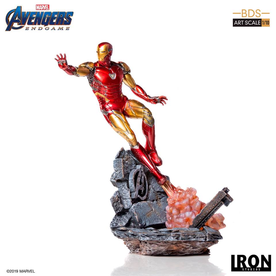 Iron Studios BDS Deluxe Art Scale 1/10 Avengers Endgame - Iron Man Mark LXXXV