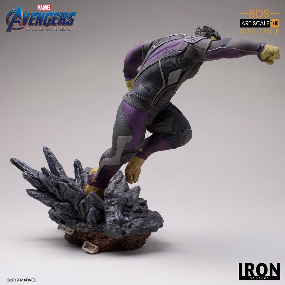 Iron Studios Deluxe BDS Art Scale 1/10 Avengers: Endgame - Hulk (แกะเช็คลงกล่องไม่โชว์)