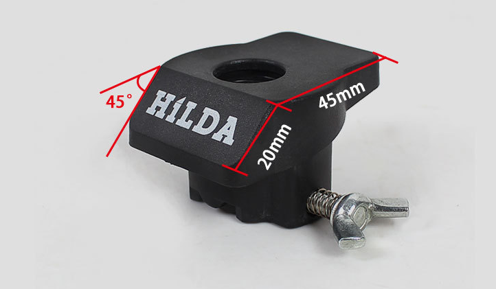 AD15 ตัวแปลงหินเจียรมินิ Dremel เป็นที่เจียรองศา