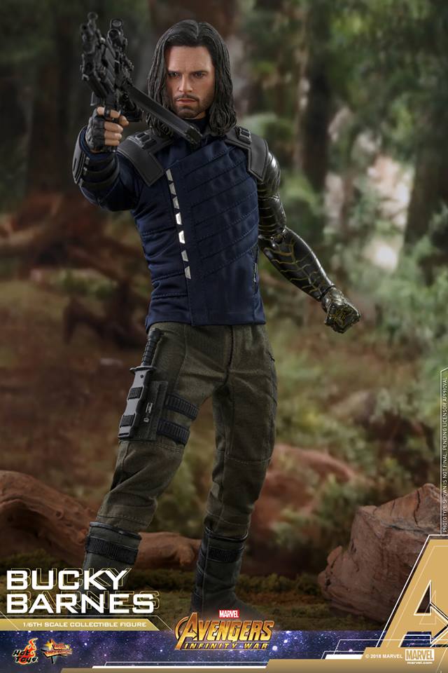 Hot Toys MMS509 AVENGERS INFINITY WAR - BUCKY BARNES