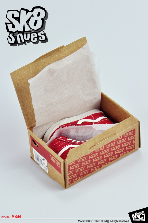 MCTOYS P-056A Flame Red Suede