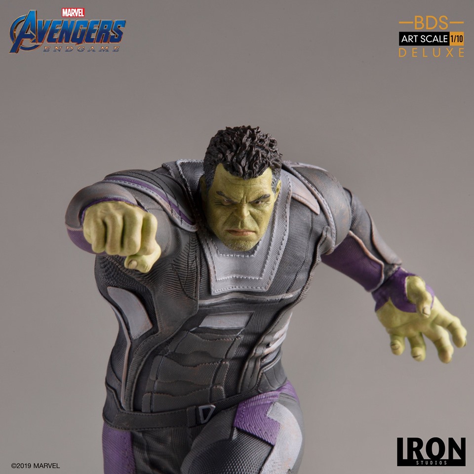 Iron Studios Deluxe BDS Art Scale 1/10 Avengers: Endgame - Hulk (แกะเช็คลงกล่องไม่โชว์)