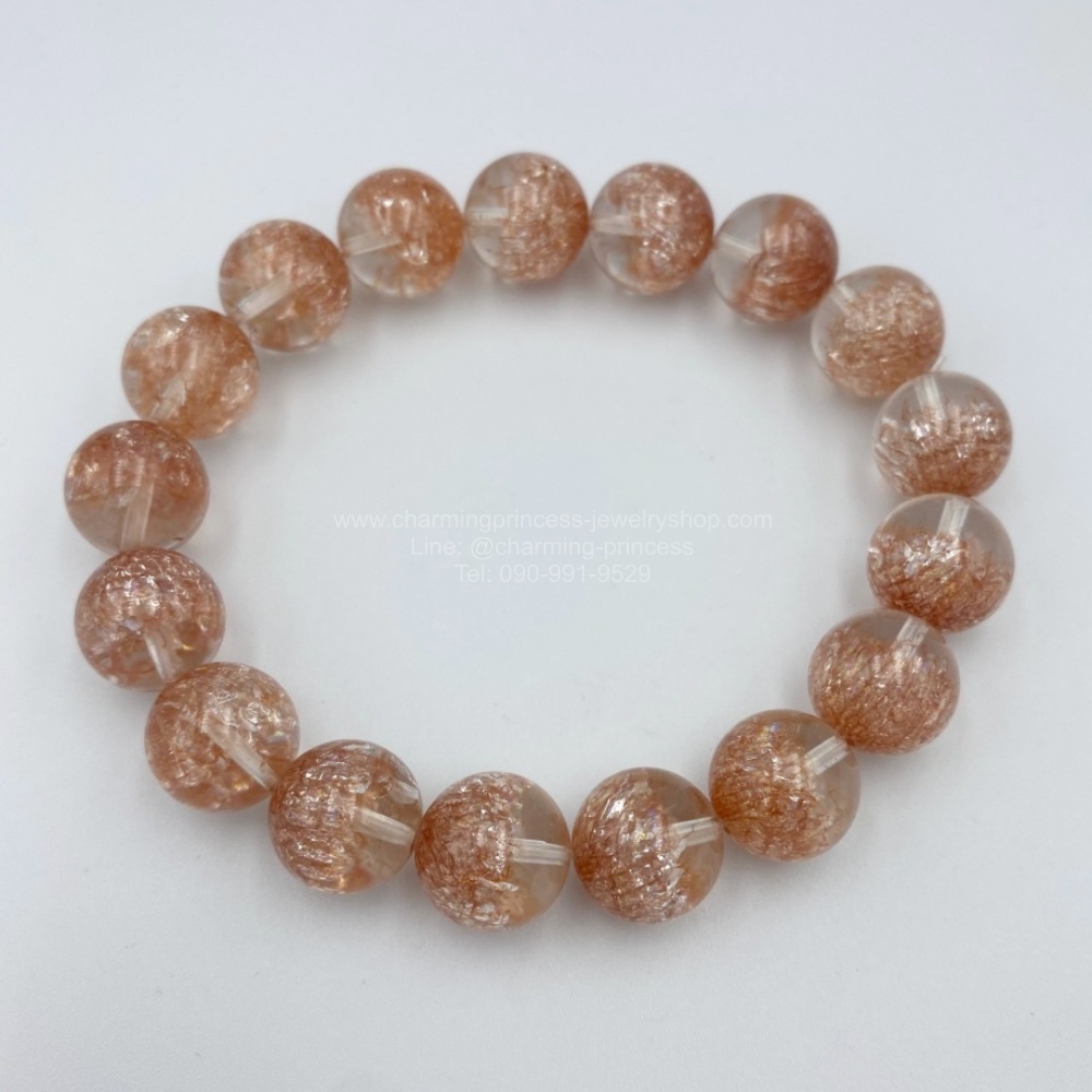 Tangerine Quartz แทนเจอรีนควอตซ์ 12 mm หินสำหรับการแสวงหาความสามารถใหม่ ๆ ที่จะเปลี่ยนแปลงบางส่วนของชีวิตของเรา